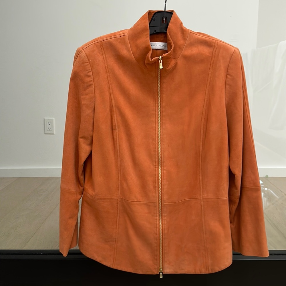 Dana Buchman suede jacket